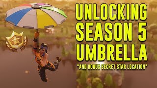 Season 5 Week 1 Hidden Battlestar Location | Unlocking Season 5 Umbrella! | BrockPlaysFortnite