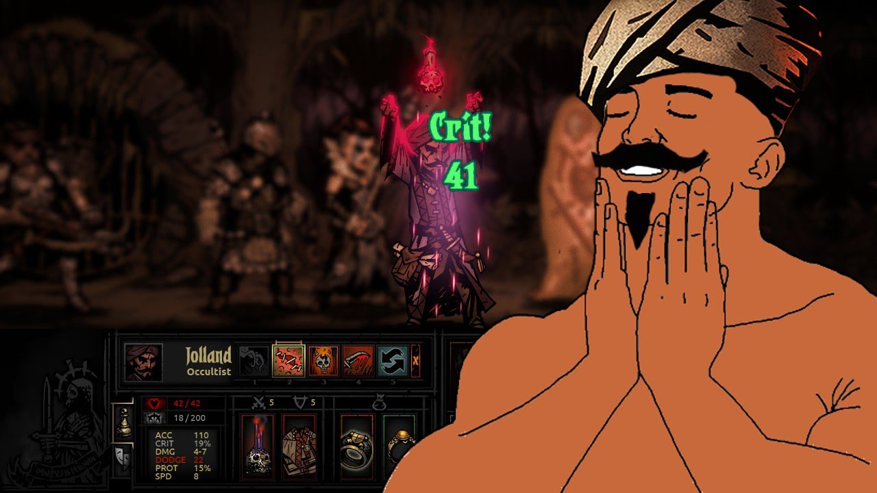 The Crocodile Boss vs Me Darkest Dungeon Crimson Court DLC