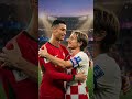 ロナウドとモドリッチ、最後の抱擁🥹🇵🇹🇭🇷 マドリーの絆は終わらない #shorts #サッカー #ワールドカップ