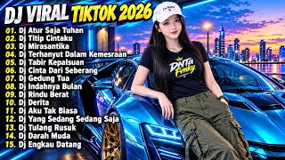 Download lagu 🔥DJ ATUR SAJA TUHAN HIDUPKU MILIKMU X DJ TITIP CINTA KU - DJ VIRAL TIKTOK TERBARU 2026 FULL BASS 🎧