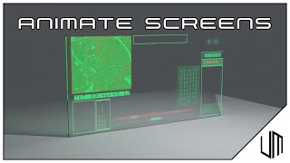 How to ANIMATE TRANSPARENT SCREENS in Blender