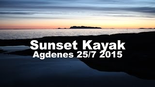 Sunset Sea Kayak Agdenes