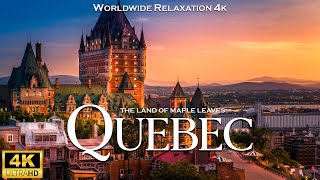 QUEBEC 4K ULTRA HD • Scenic Relaxation Film with Wonderful Natural Landscape Video Ultra HD