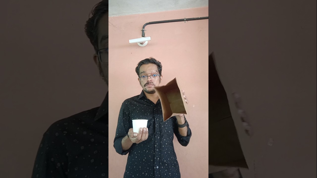 Paper Cup AMAZING MAGIC TRICK SECRET 🤓🙀 