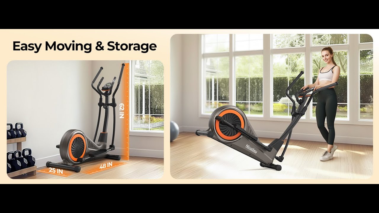 Niceday Elliptical Review – Quiet, Powerful, Built for Home Fitness?