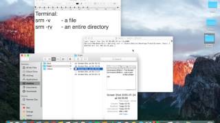 How to Secure Empty Trash on El Capitan OS X