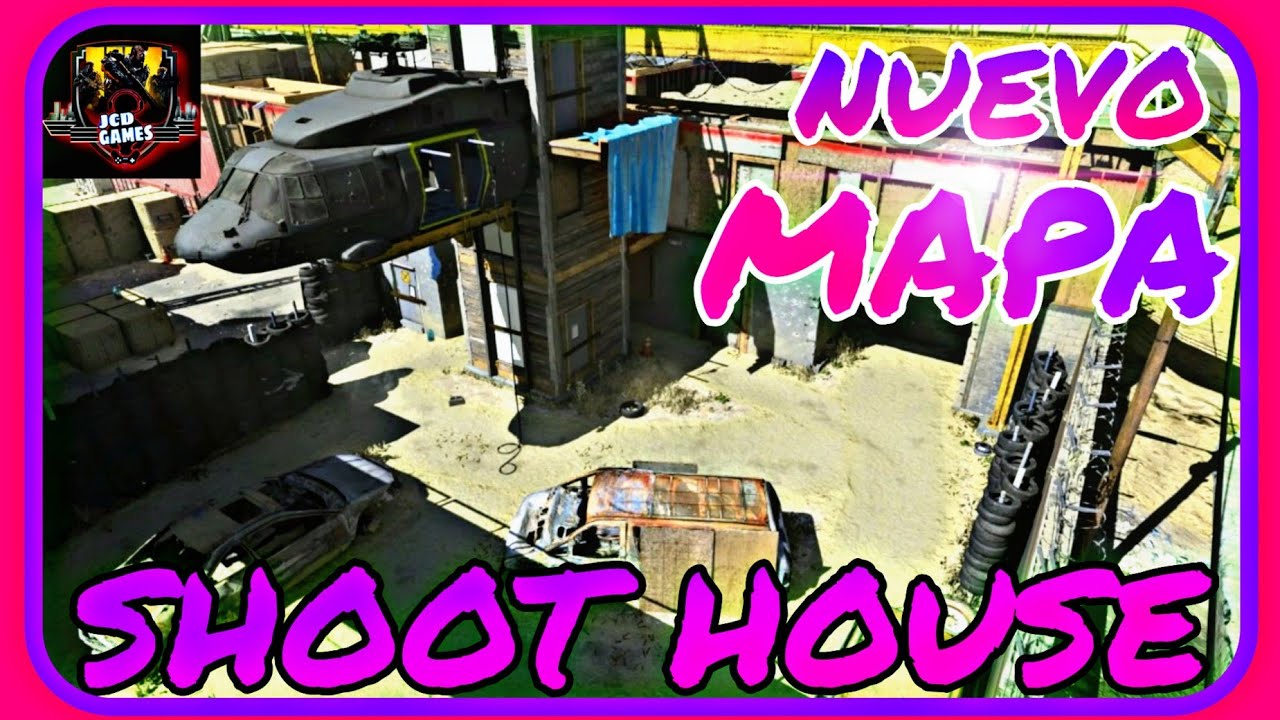 NUEVO MAPA SHOOT HOUSE EN COD MOBILE SEGUNDA TEMPORADA ARMAS