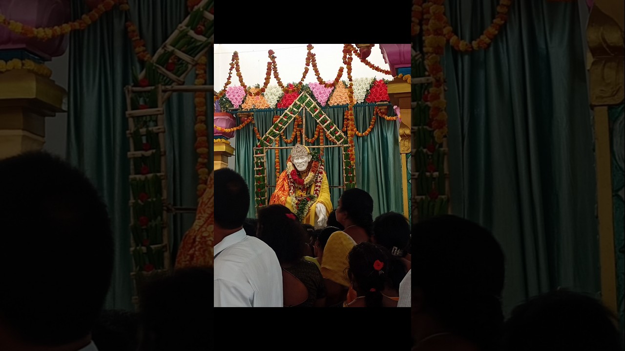 OM SAI RAM 🌸🙏🌸 #baba #omsairam #gurupurnima #devotional #trendingshorts #viral