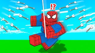 SPIDERMAN in Roblox Bedwars...