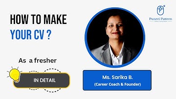 How to make your CV with  Puneri Pattern  #softwaretesting #fullstack #puneripattern