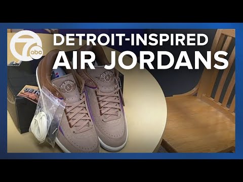 Pontiac Middle School students receive free Detroit-themed Air Jordans