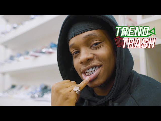 Poundz Talks £1k Jeans, £3k Looting Coats & Rockstar Boots | Trend or Trash class=