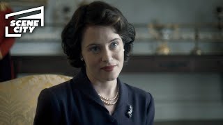 The Queen Has Made A Decision | The Crown (Claire Foy, Pip Torrens, Victoria Hamilton)