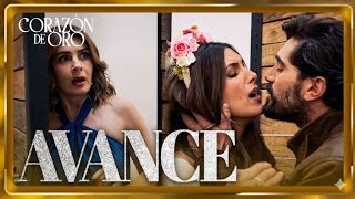 Luz le dirá a Migue Ángel que Victoria le es infiel | Avance 54: Corazón de Oro. 
