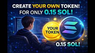 How to create Solana token cheap with no code!