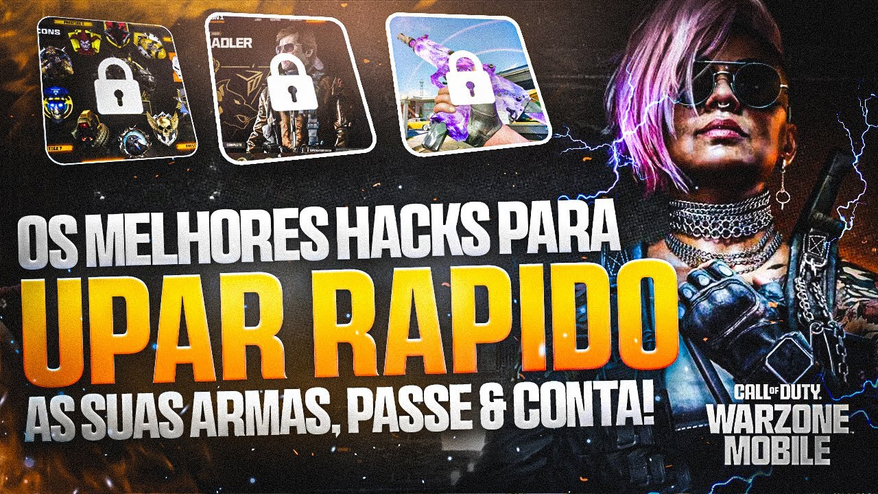 COMO UPAR ARMAS E NÍVEIS MAIS RÁPIDO E FÁCIL NO WARZONE MOBILE🔥🔥🔥