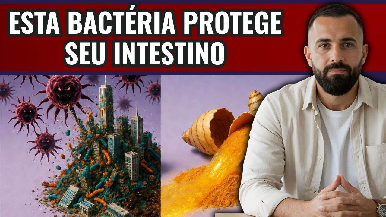 Esta bactéria é destruída por alimentos processados. Restaure-a e elimine a inflamação!