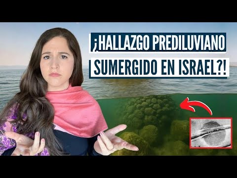 DESCUBREN ESTRUCTURA MISTERIOSA BAJO EL MAR DE GALILEA! Israel con Aline