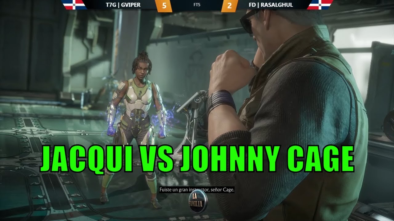 GVIPER VS RAS AL GHUL - Jacqui vs Johnny Cage - FT5 Pro Gameplay MK11 ...