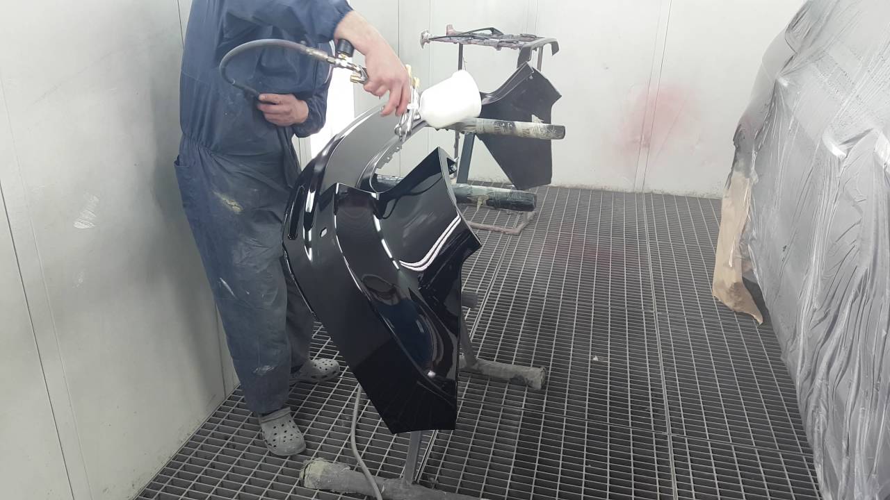 Auto dažymas. Iwata ws400 1.4 HD clearcoat PPG D880