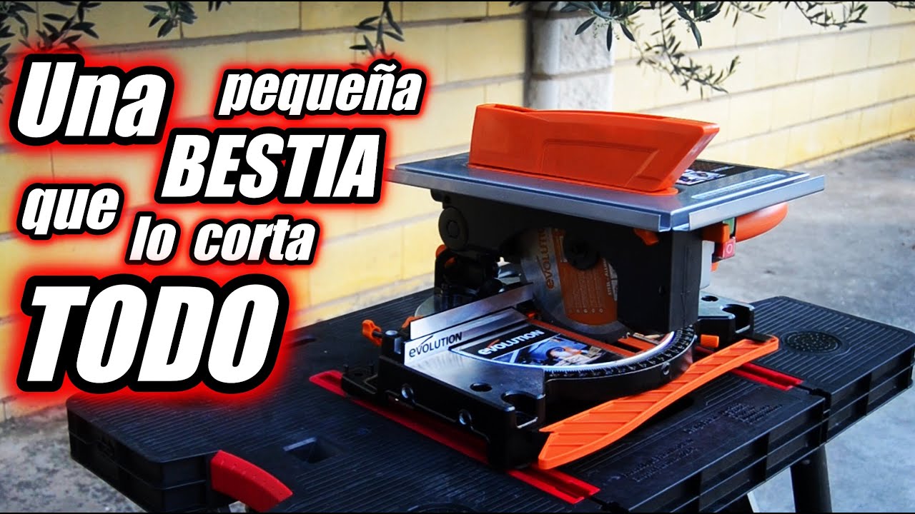 🧢Sierra de mesa EVOLUTION muy COMPACTA, R210MTS - YouTube