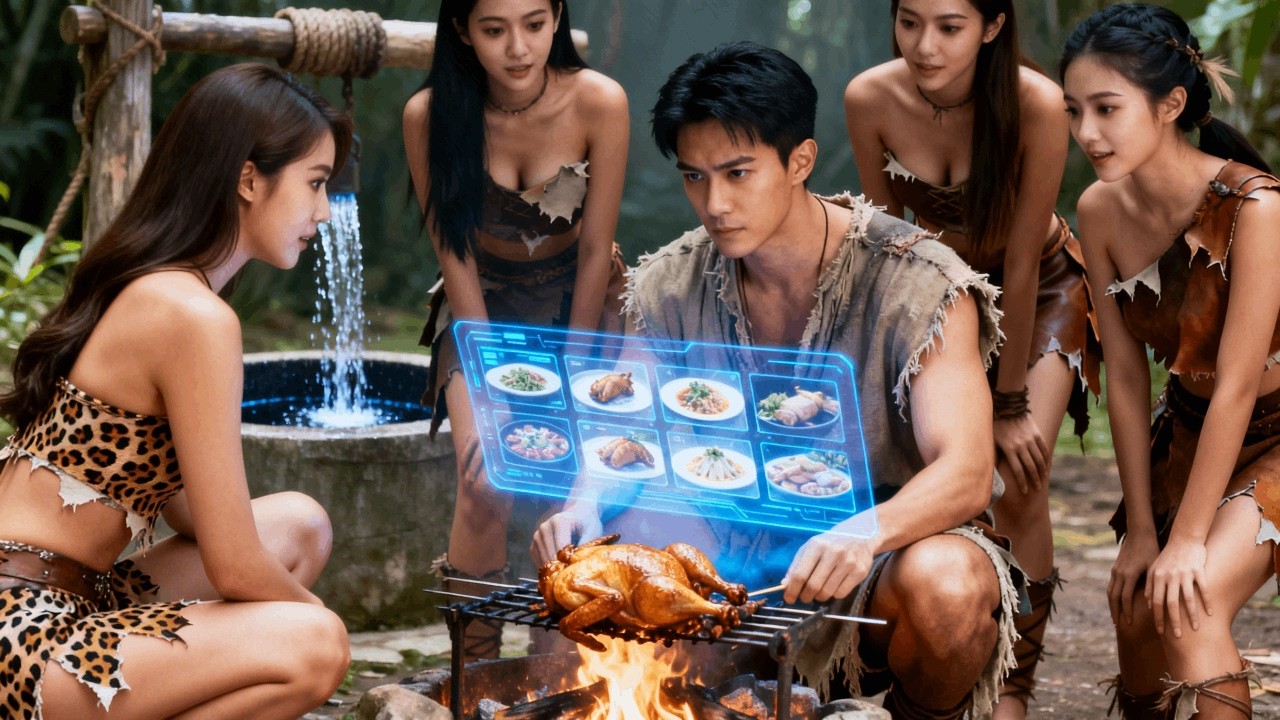 Anh xuyên không thành gã lười năm đói, còn nuôi 5 chị dâu? Hệ thống không gian đến, sống như tiên!