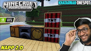 Napp texture pack mcpe 1.17 || Napp shaders for minecraft pe