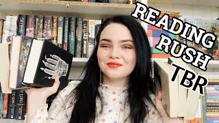 READING RUSH TBR💜💜