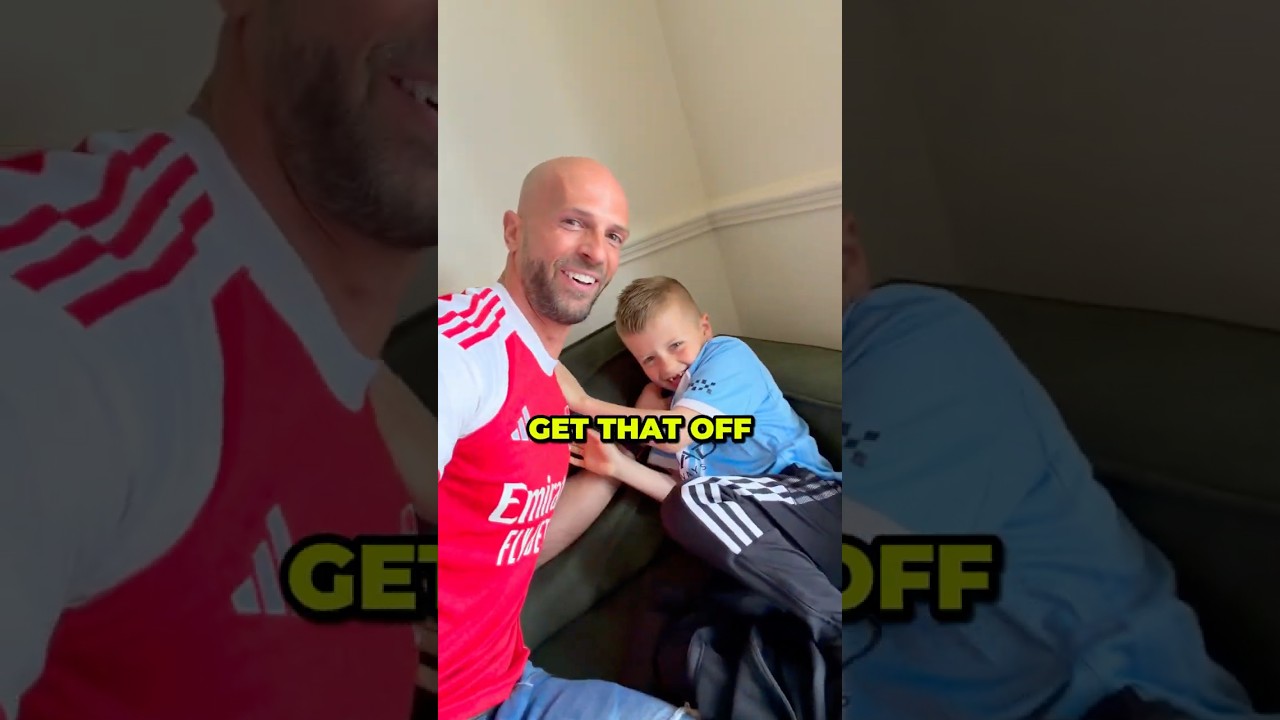 Nah… he’s gone too far! 😱⚽️🤣