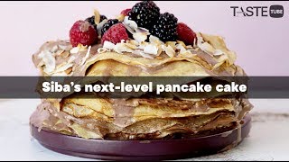 Siba’s next-level pancake cake | Woolworths TASTE Magazine screenshot 4