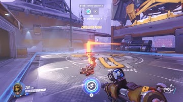 Tracer Sitting Emote Blink Glitch