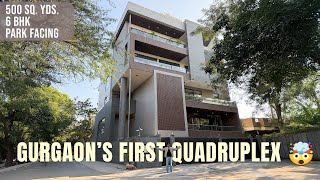 Ultra Luxury Quadruplex In Gurgaon | 6 BHK | Park Facing | Corner Plot