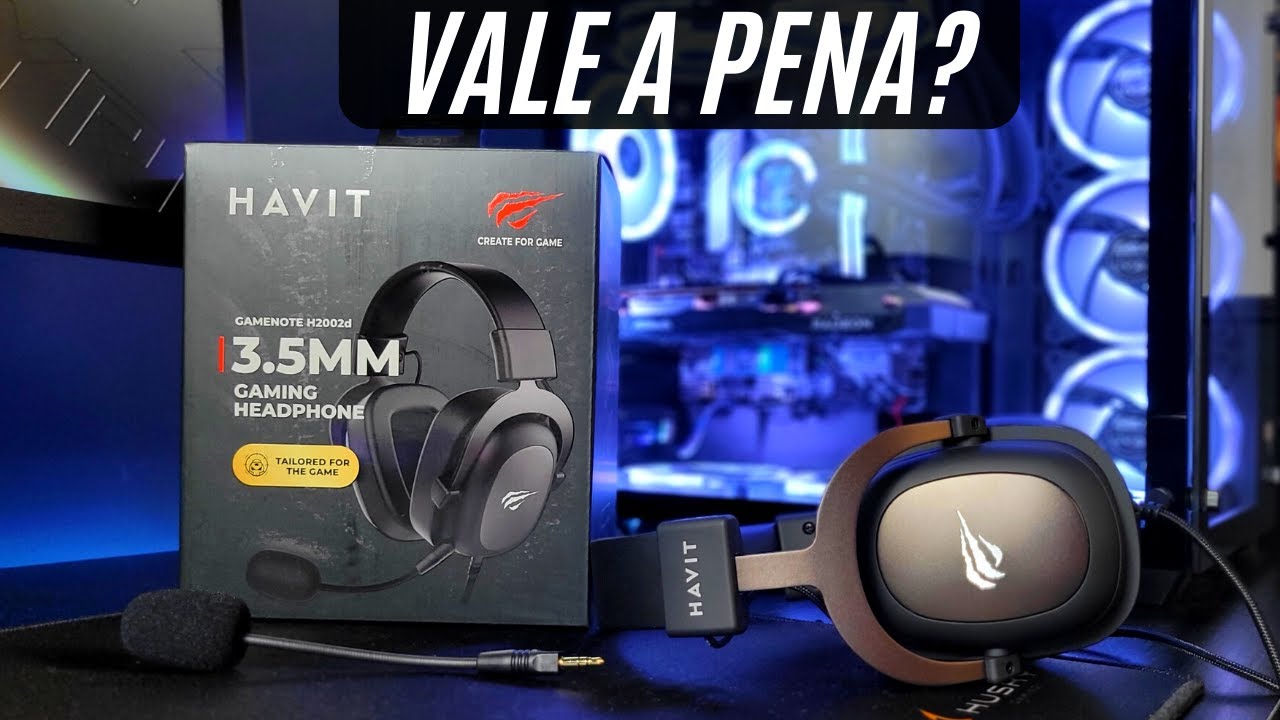 HEADSET GAMER HAVIT GAMENOTE H2002D, O HEADSET QUE TODOS QUEREM! YouTube
