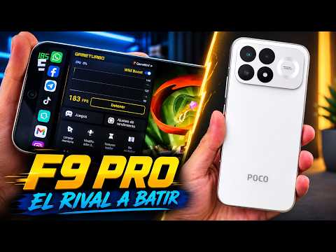 I HAVE the POCO F9 PRO and it has NO RIVAL: POWER, DESIGN, and Camera!