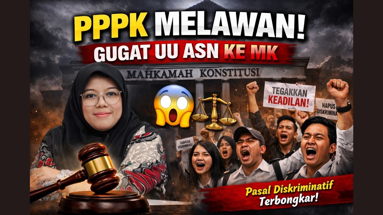 GEMPAR! PPPK Resmi Gugat UU ASN ke Mahkamah Konstitusi, Ada Apa?