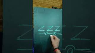 Z Z Z to Car Drowning #art #guddu art   8 #ytshorts #painter guddu #Guddu #car