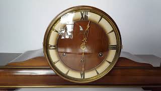 Lauffer Mantel Clock, Westminster Chime Half Hour