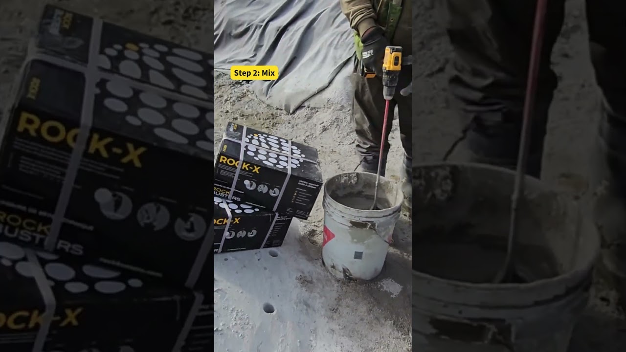 HOW TO PREPARE DEMOLITION GROUT