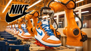 How MILLIONS of Nike Shoes Are Made Daily in a Factory