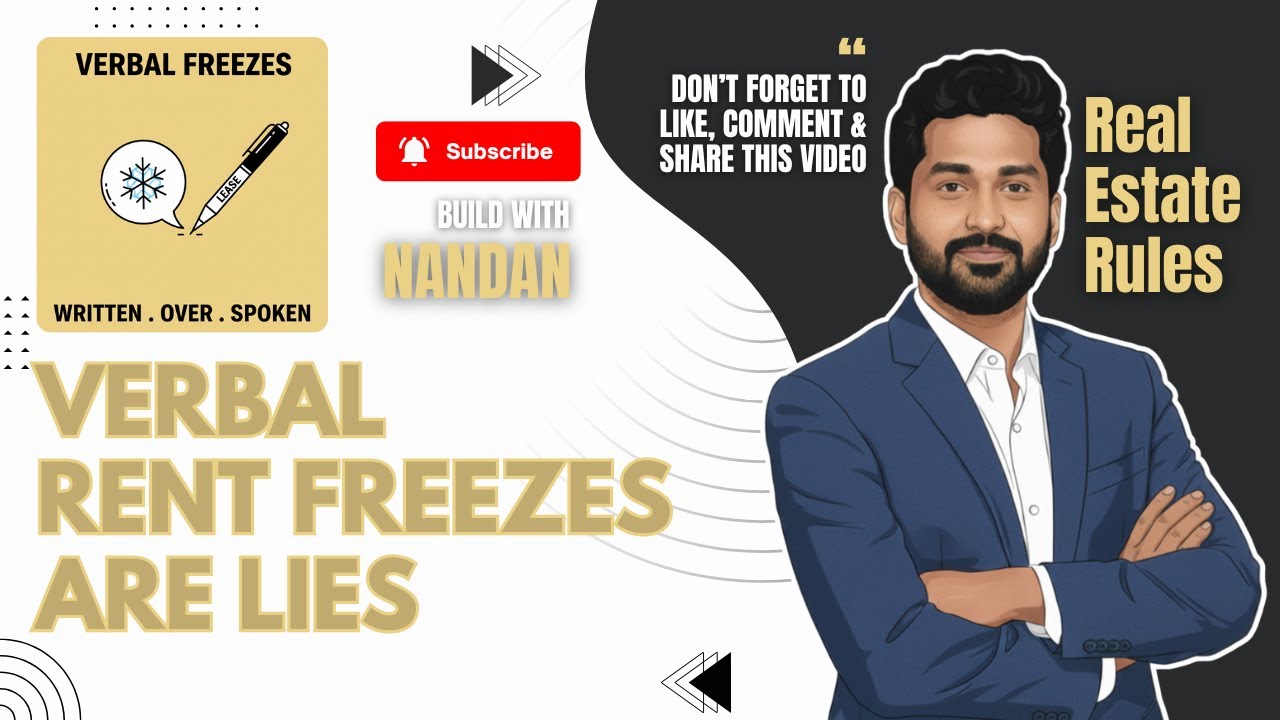 Verbal rent freezes are lies | Real Estate Rules #92