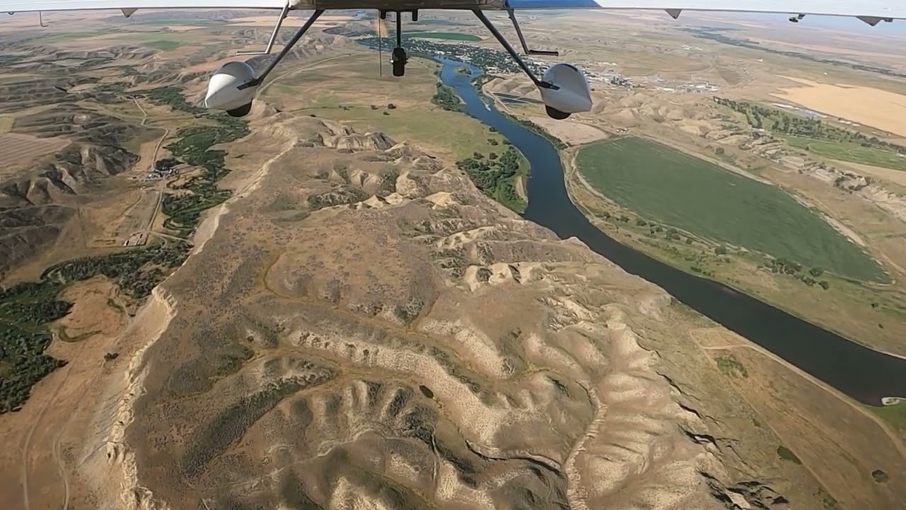 Upriver Passing Fort Benton August 1, 2024