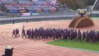 20161011いわて国体閉会式　選手･役員入場･成績発表･表彰