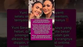 Yuni Sarah dan Krisdayanti delalu akur dan rukun.