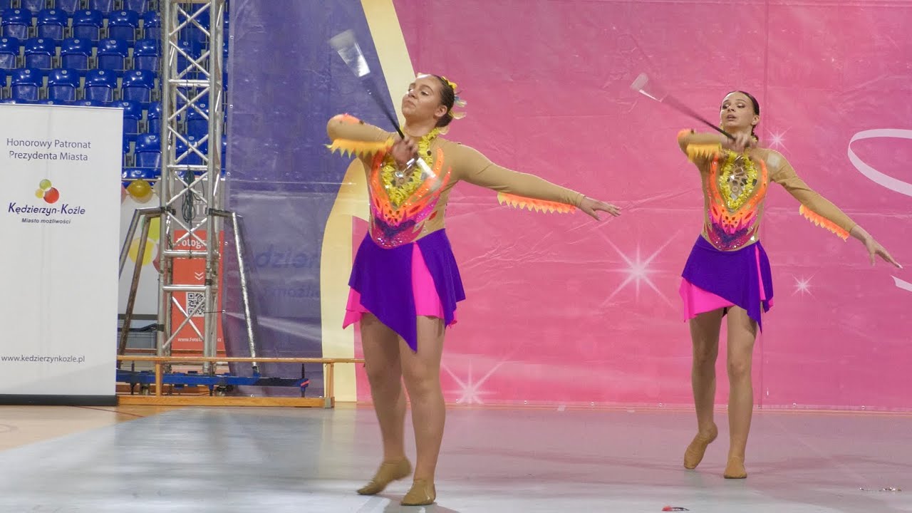 *Diament Chmielów* - baton duo trio -  MP Kędzierzyn Koźle 2025 - Mażoretki