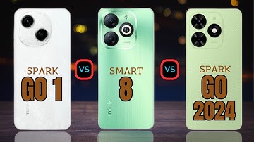 Tecno Spark Go 1 vs Infinix Smart 8 vs Tecno Spark Go 2024