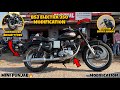 Purani BS3 Electra ka Bullet 350 Transformation 😍 Loudest Mini Punjab C-Bend Modified Fat Tyres #MxK