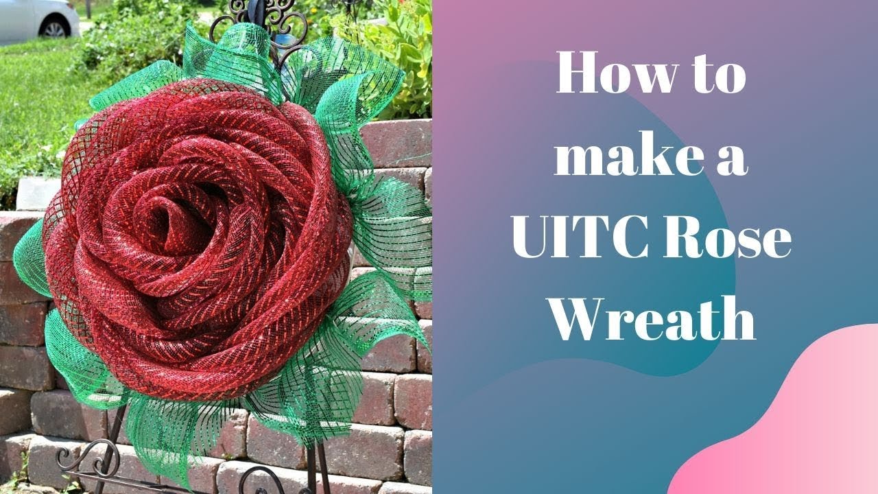 How To Make a UITC Rose with Creative Wreaths and Flowers