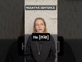 How to make a negative verb #learnrussian