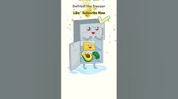 Defrost the freezer 🤧🥶 Dop 2 #shorts #freezer #cool