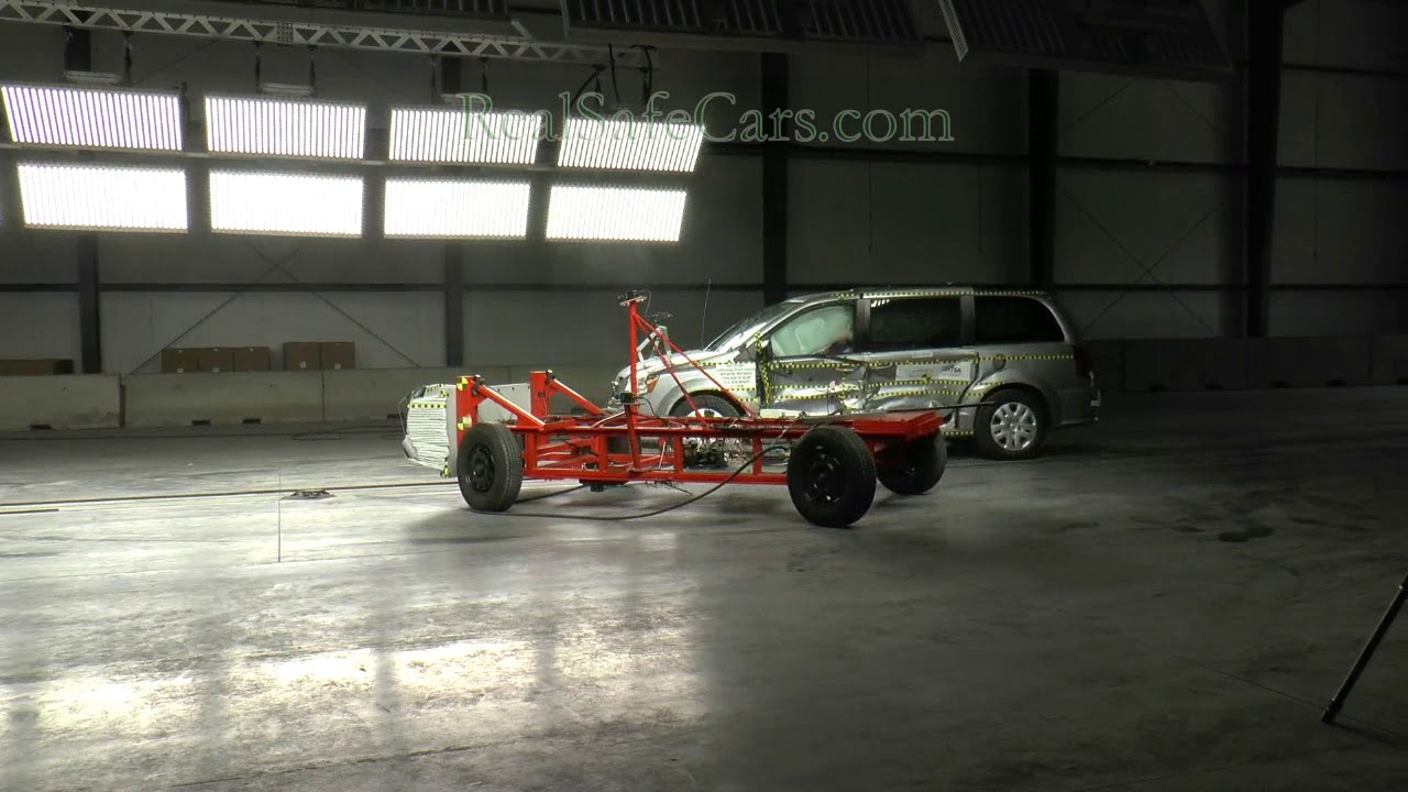 Dodge Grand Caravan (2011-2018) Crash Tests (Side-Pole, Side)
